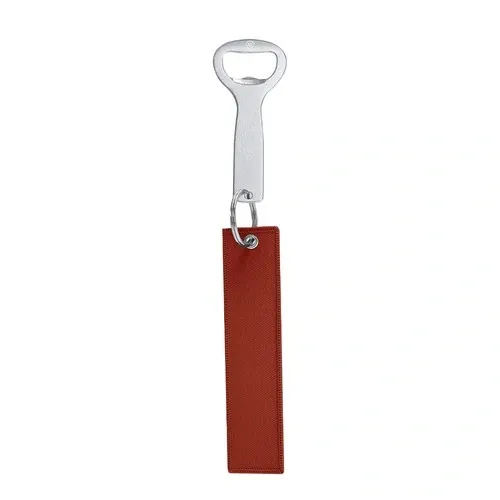 Llavero abridor Kudot personalizable en aluminio reciclado ref 22183 - Rojo