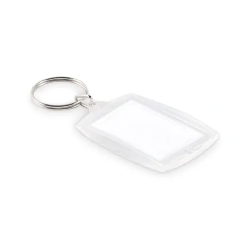 Llavero acrílico clásico personalizable para tus recuerdos ref MO2910 - Transparente Back