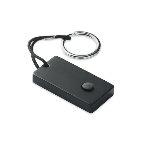 Localizador inalámbrico de bambú para llaves y smartphone ref MO6897 - Front Negro