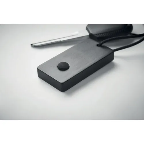 Localizador inalámbrico de bambú para llaves y smartphone ref MO6897 - Item Detail Picture Negro