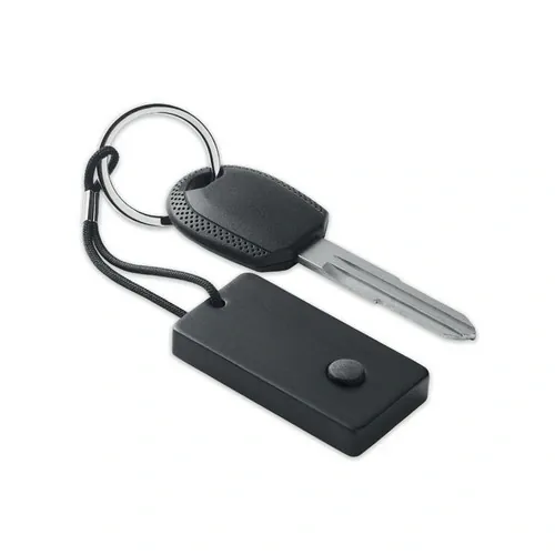 Localizador inalámbrico de bambú para llaves y smartphone ref MO6897 - Side Negro