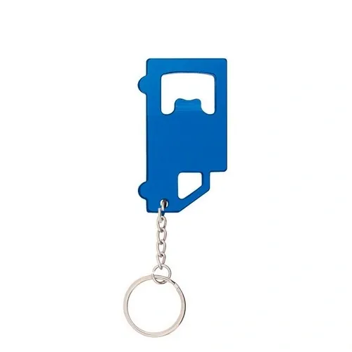 Llavero camión con abridor clásico ref TR47 - Azul Royal