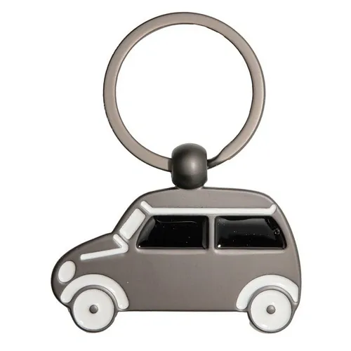 Llavero coche con metal esmaltado Router ref RO41 - Negro