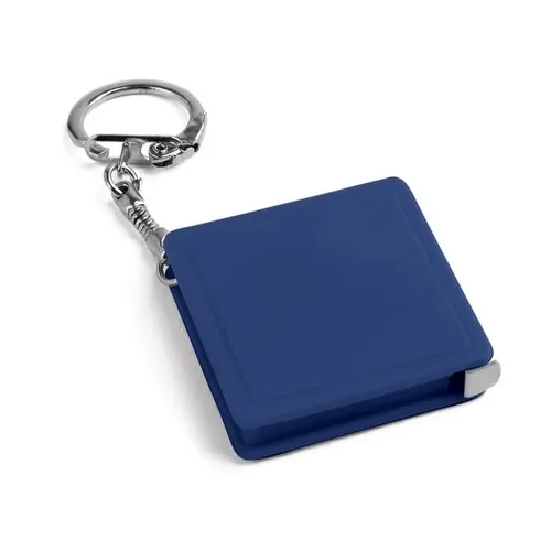 Llavero con flexómetro de 1 m práctico y compacto ref 94124 - Azul 01