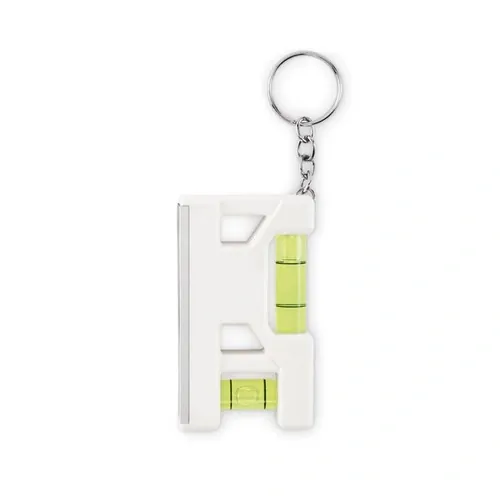 Llavero ABS doble nivel con base magnética ref MO2467 - Blanco 3