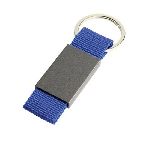 Llavero de aluminio con correa de nylon para marcaje ref OK11