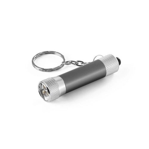 Llavero de aluminio con linterna de 3 LED ref 93141