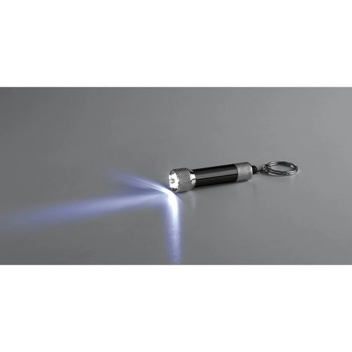 Llavero de aluminio con linterna de 3 LED ref 93141