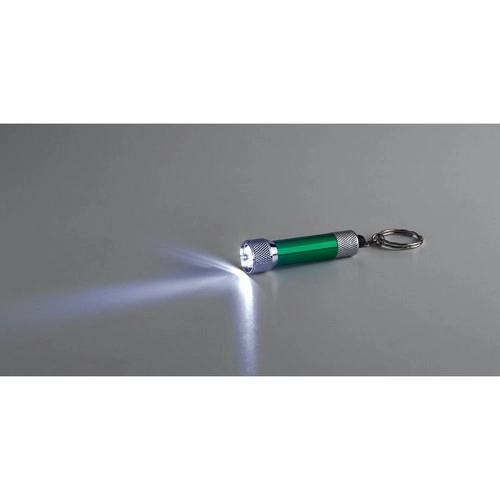 Llavero de aluminio con linterna de 3 LED ref 93141