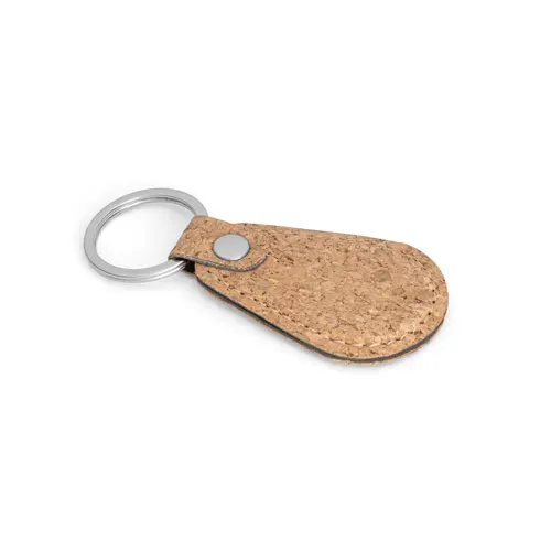 Llavero de corcho ecológico con caja kraft ref 95051 - Natural 03