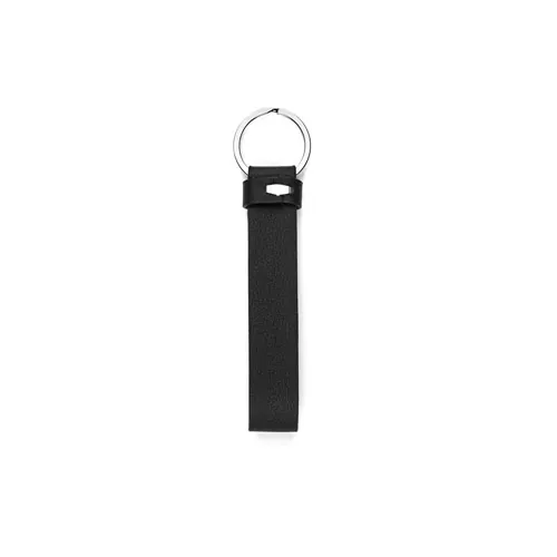 Llavero de PU con anilla metálica en caja de regalo ref 95093 - Negro 02