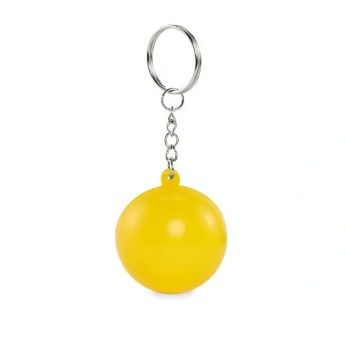 Llavero bola de PU diseño único ref MO2454 - Amarillo