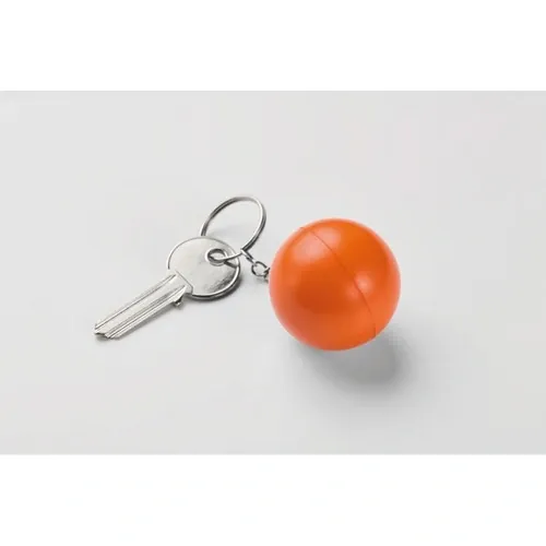 Llavero bola de PU diseño único ref MO2454 - Naranja Item Detail Picture