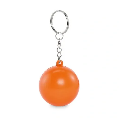 Llavero bola de PU diseño único ref MO2454 - Naranja