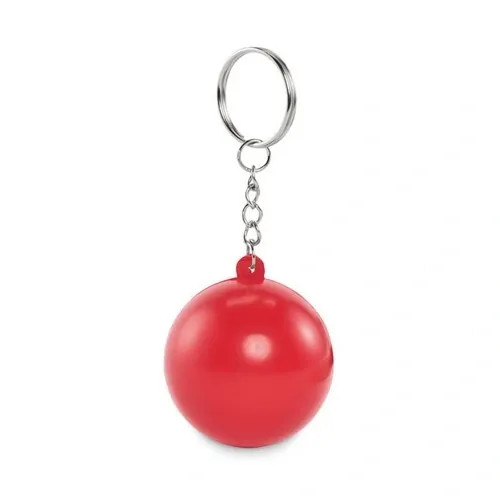 Llavero bola de PU diseño único ref MO2454 - Rojo