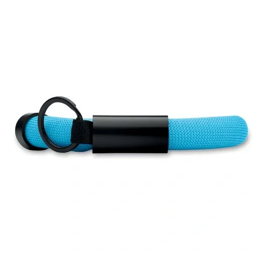 Llavero pulsera flotante de espuma de poliéster ref MO2497 - Turquesa Open