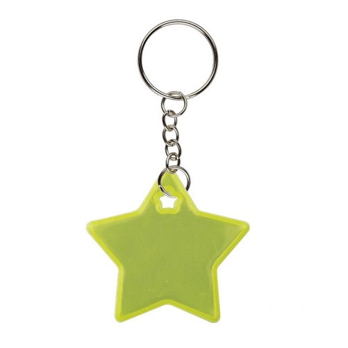 Llavero reflectante en forma de estrella certificado ref FR31