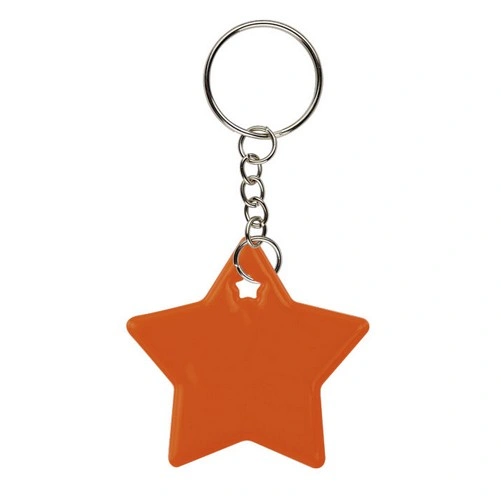 Llavero reflectante en forma de estrella certificado ref FR31
