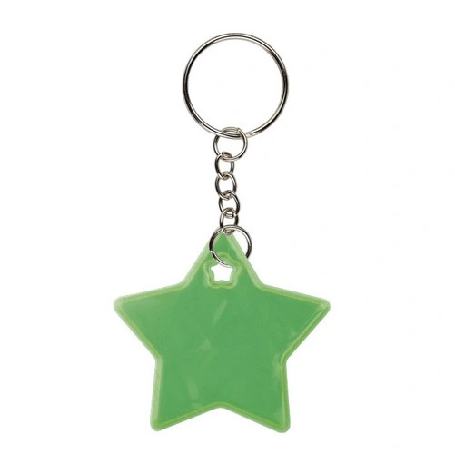 Llavero reflectante en forma de estrella certificado ref FR31