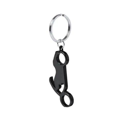 Llavero abridor de aluminio diseño moto colores brillantes ref 5627 - vista 1