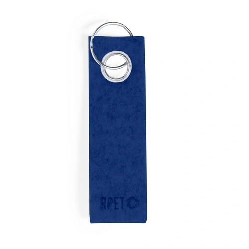 Llavero elegante con cinta de fieltro RPET reciclable ref 1899