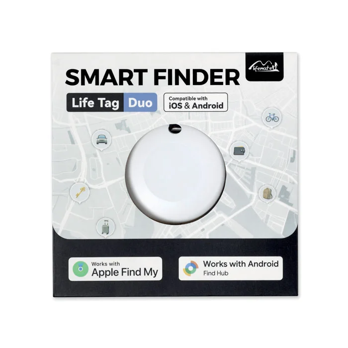 Localizador inteligente Lifemate personalizable ref mo3107 - Blanco 02
