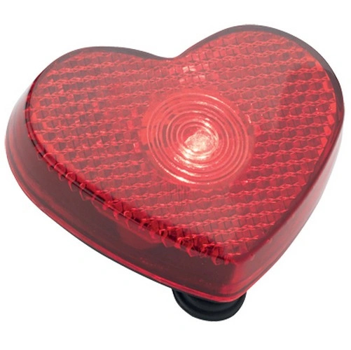 Luz LED roja en forma de corazón parpadeante ref JA15