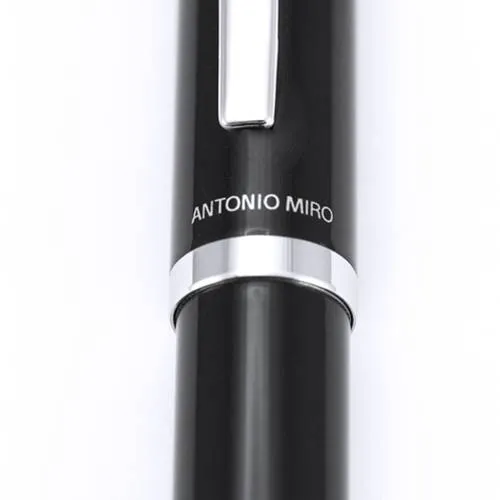 Bolígrafo Antonio Miró diseño bicolor carga jumbo ref 7163