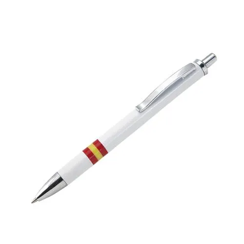 Bolígrafo bicolor con carga jumbo y diseño elegante ref 3861