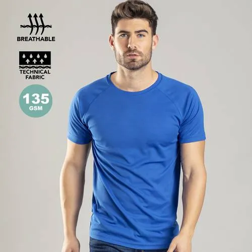 Camiseta técnica transpirable 100 poliéster ref 4184