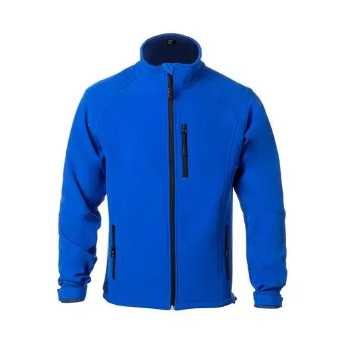 Chaqueta impermeable y transpirable con soft shell ref 3854 - Azul