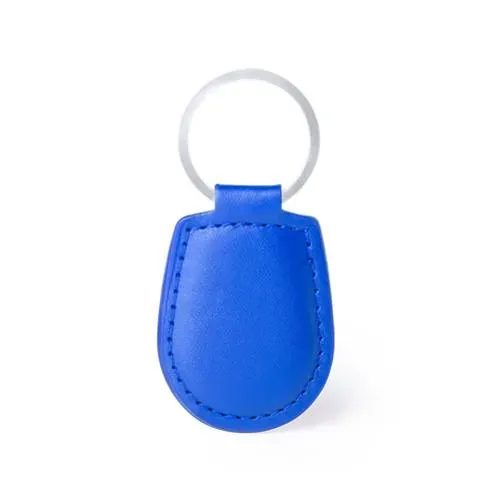 Llavero polipiel colores vibrantes ref 3724 - Azul