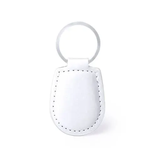 Llavero polipiel colores vibrantes ref 3724 - Blanco