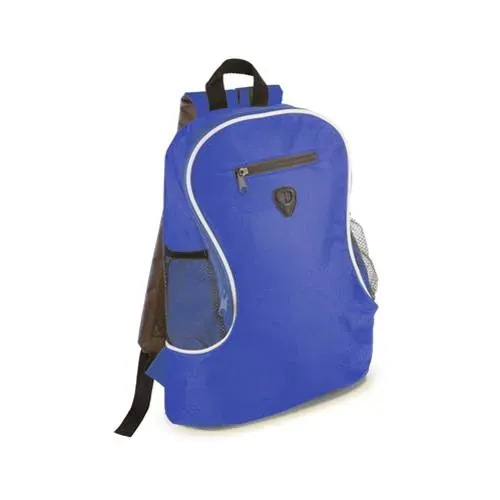 Mochila poliéster 600D con cintas acolchadas ref 4057 - Azul