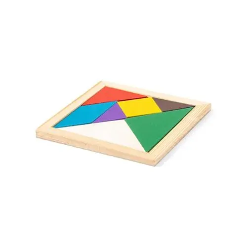 Puzzle de madera multicolor para despertar el ingenio ref 3704 - 03
