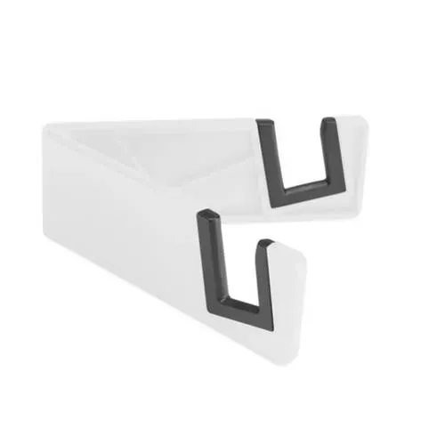 Soporte móvil plegable con topes antideslizantes ref 4108 - Blanco
