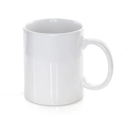 Taza de cerámica blanca para sublimación ref 3893