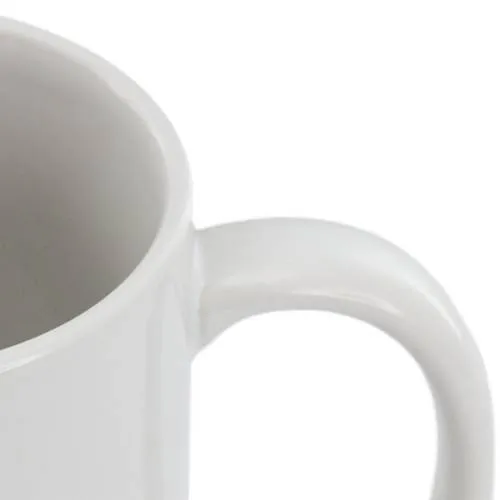 Taza de cerámica blanca para sublimación ref 3893