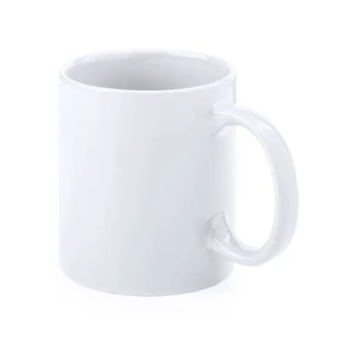 Taza de cerámica blanca para sublimación ref 3893
