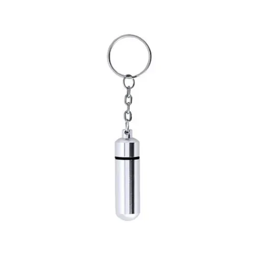 Llavero pastillero diseño discreto en aluminio ref 3168 - S C