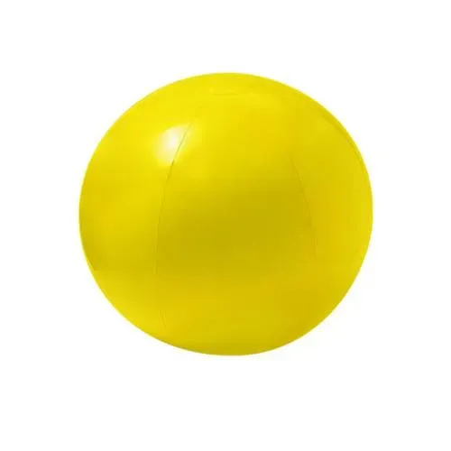 Balón inflable maxi de PVC en vivos colores ref 3261 - Amarillo