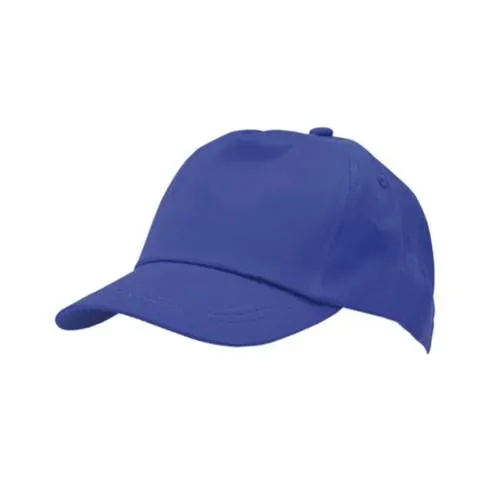 Gorra para niño de 5 paneles con cierre ajustable ref 3329 - Azul