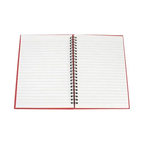 Libreta de anillas con tapa suave y 80 hojas ref 3389