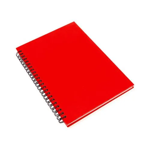 Libreta de anillas con tapa suave y 80 hojas ref 3389
