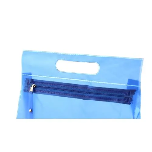 Neceser multiusos PVC translúcido con cierre fácil ref 3429
