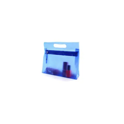Neceser multiusos PVC translúcido con cierre fácil ref 3429