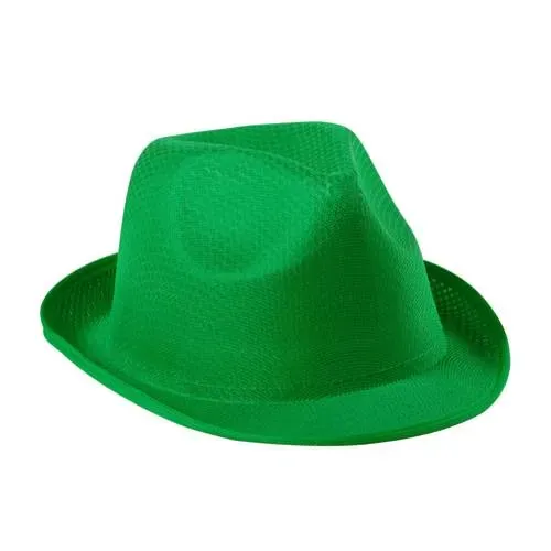 Sombrero de poliéster con cómoda cinta interior ref 3575 - Verde