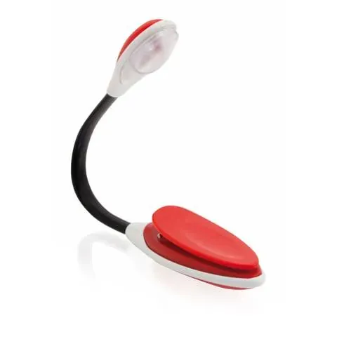 Lámpara led de lectura flexible con pinza sujeción ref 3585