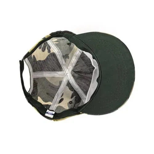 Gorra de 5 paneles de camuflaje con cierre ajustable ref 8080 - 01