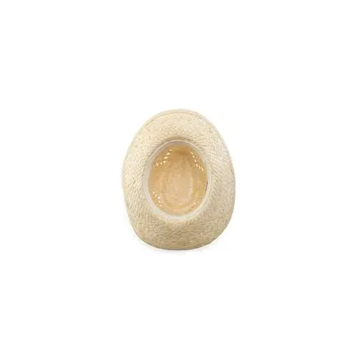 Sombrero de paja blanco con cinta interior cómoda ref 8085 - 00